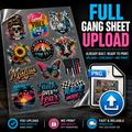 Full Gang Sheet Upload